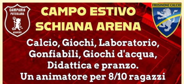 CAMPO ESTIVO SCHIANA ARENA 2024